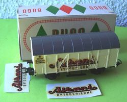 Buco H0 52/34: Kühlwagen ALBANI + neue Beschriftungen, 1955