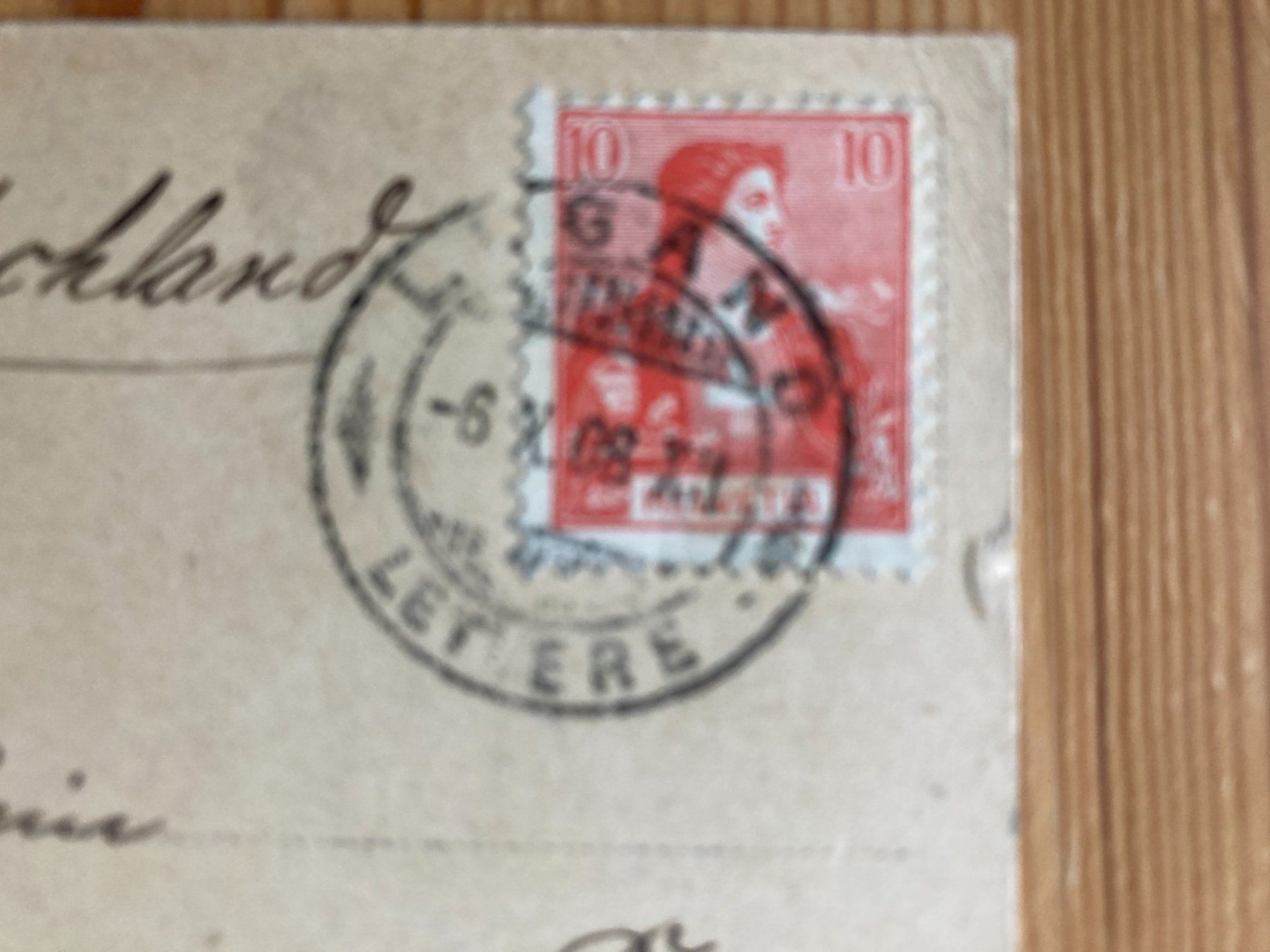 Cartoline postali: Lugano - Paradiso - AK 1908 – Usato da Oberuzwil venduto da Henri09 1