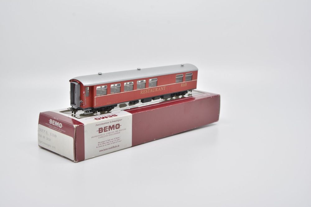 Bemo H0m RhB Speisewagen WR 3810 Rot | Kaufen Auf Ricardo