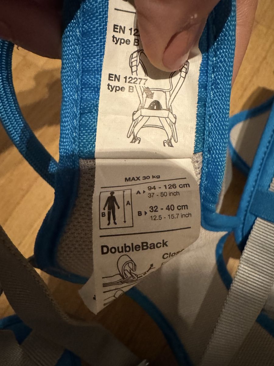 Petzl Attrezzatura da arrampicata: Petzl Kinderklettergurt – Usato da Zuerich venduto da mis_88v2 3