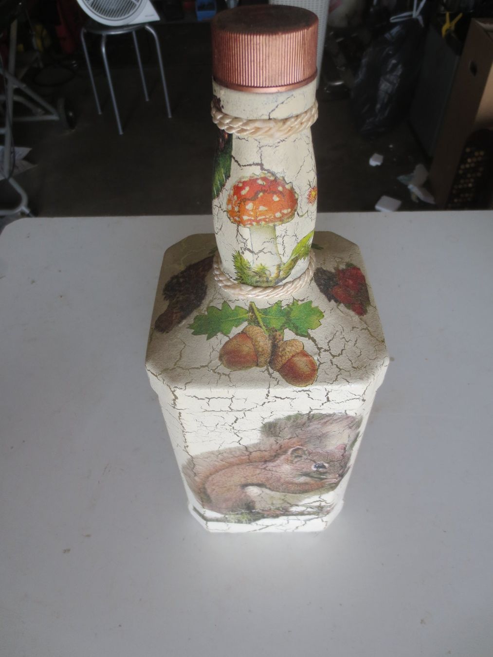 Lampade: Flaschenlampe Handgemacht 2 – Usato da Weier im Emmental venduto da waefler03