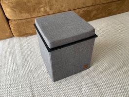 Hocker mit Stauraum und Tischli