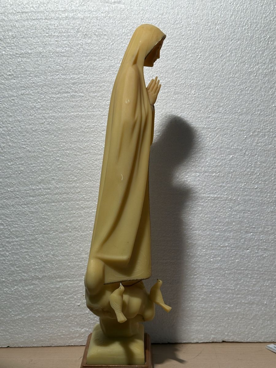 Figuren: Statue Notre Dame de Fatima 48cm peinte à la main – Gebraucht aus Lausanne von artnouveau04 1