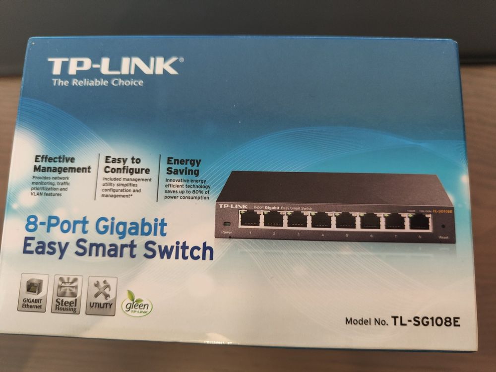 TP-Link Gigabit Switch (TL-SG108E) (Neu und originalverpackt) in Olten ...