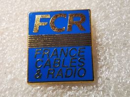 Ansteckpin 7: FCR - France Cables & Radio