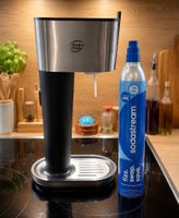 SodaStream comme neuve avec bouteille et cartouche de gaz