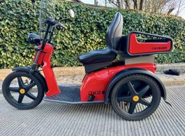 Kyburz DX2  Elektro-Dreirad 2019 (7240Km) 20 Km/h + Zubehör