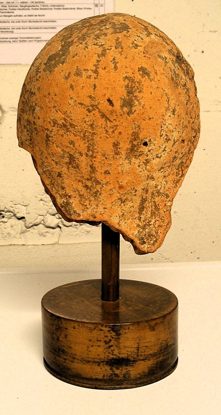 Sculture & Statue: antiker MännerKopf aus Terracotta – Usato da Oberhofen am Thunersee venduto da luuping99 3