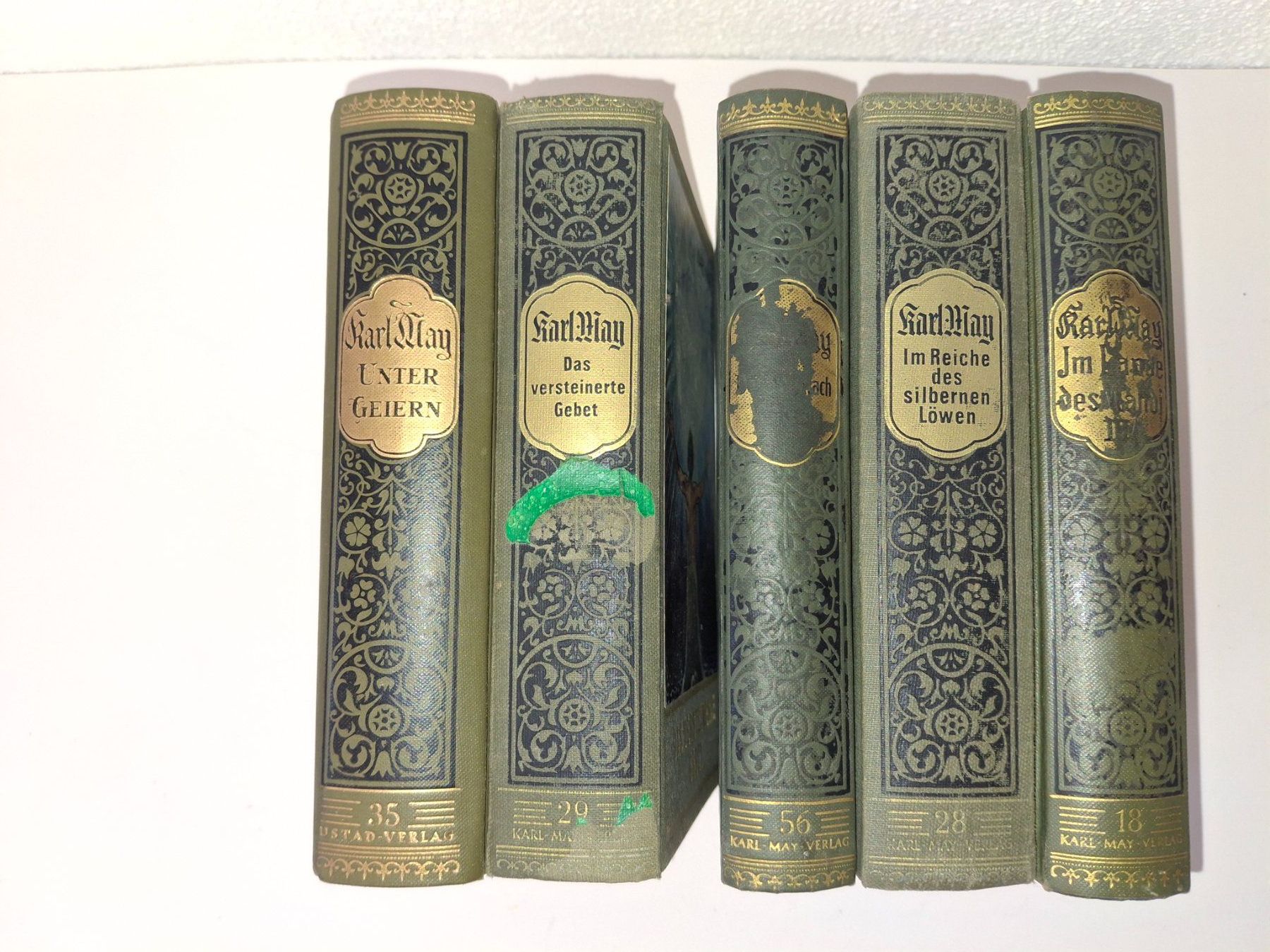 Libri: Karl May Klassiker - 5 Bände – Usato da Reichenburg venduto da AK307 1