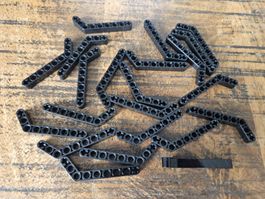 lego 32271 lot de 22 pièces Black Technic, Liftarm,