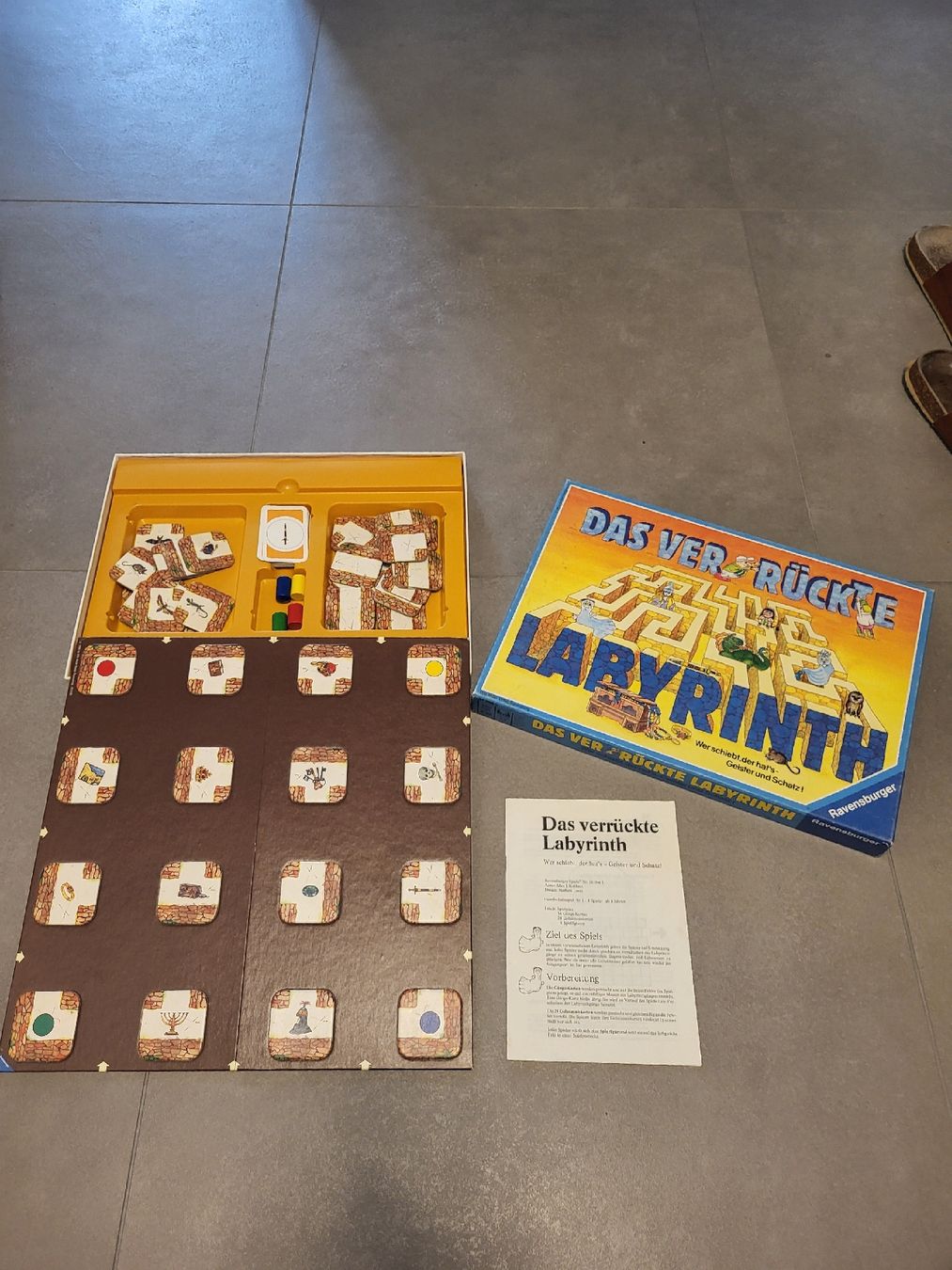 Ravensburger Giochi: Das verrückte Labyrinth von Ravensburger – Nuovo (secondo la descrizione) da Biel/Bienne venduto da Aare5
