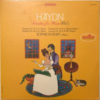 Haydn – Sonatas für Piano – Vol. 1 (LP, Sophie Svirsky)