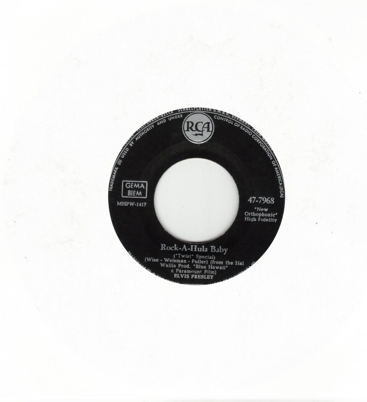Dischi in vinile: Elvis Presley  --  Doncha think it`s time   Single7 – Usato da Rheinau venduto da thealbum
