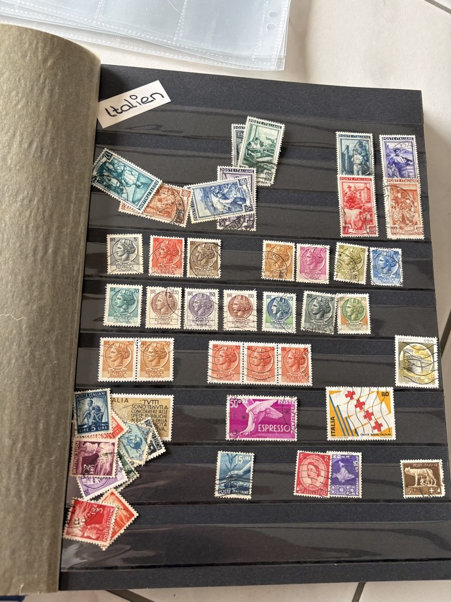 Tous les timbres: Alte Briefmarken-Sammlung – D'occasion à Baar par steffi_16 3