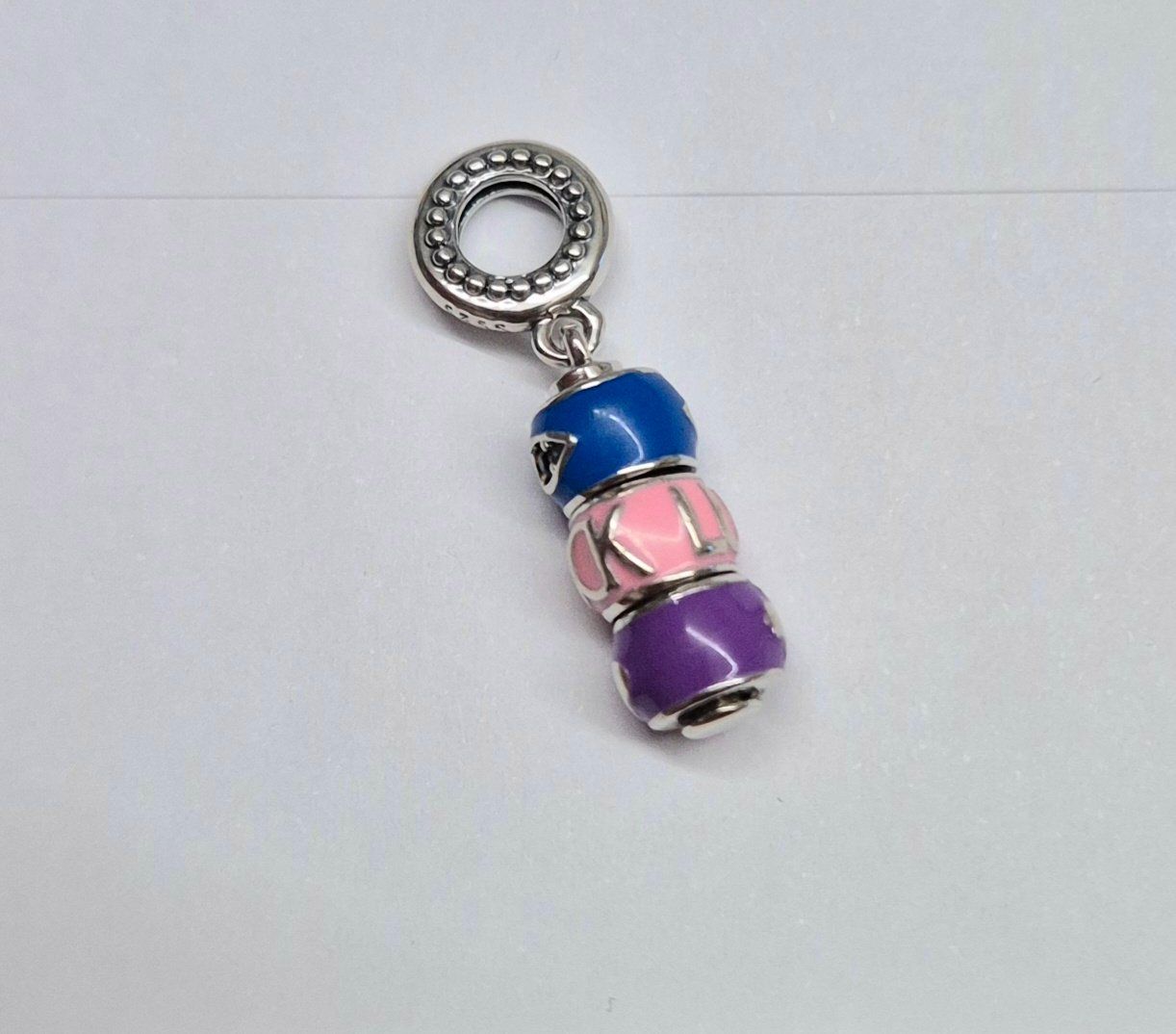 Anhänger: Silber Charm farbiger Emaille +Garantie – Neu (gemäss Beschreibung) aus Rotkreuz von Carbone_Bijou-Shop 2