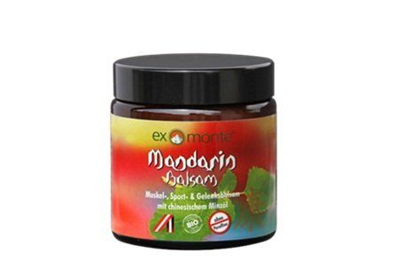 Sonstige Körperpflege: Exmonte Mandarin-Balsam Bio 100ml mit chinesischem Minzöl – Neu und originalverpackt aus Hitzkirch von Reliko