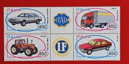 ITALIEN ITALIA AUTOMOBILE MASERATI IVECO ALFA SAME 1984**