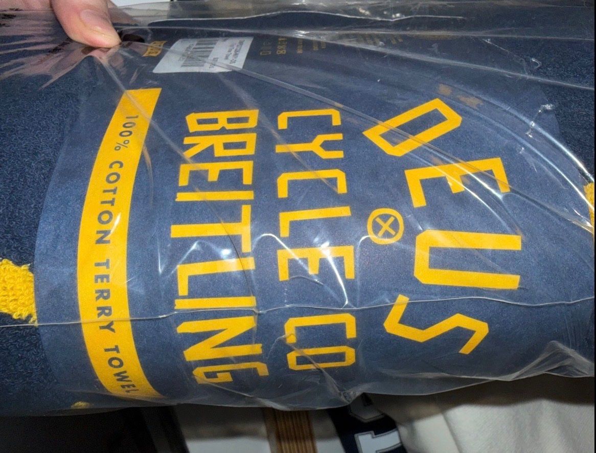 Badetücher: Deus Breitling Badetuch neu mit Etikett – Neu und originalverpackt aus Bettlach von val_95hq 2