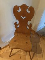 Antike Stabelle Stuhl von 1802