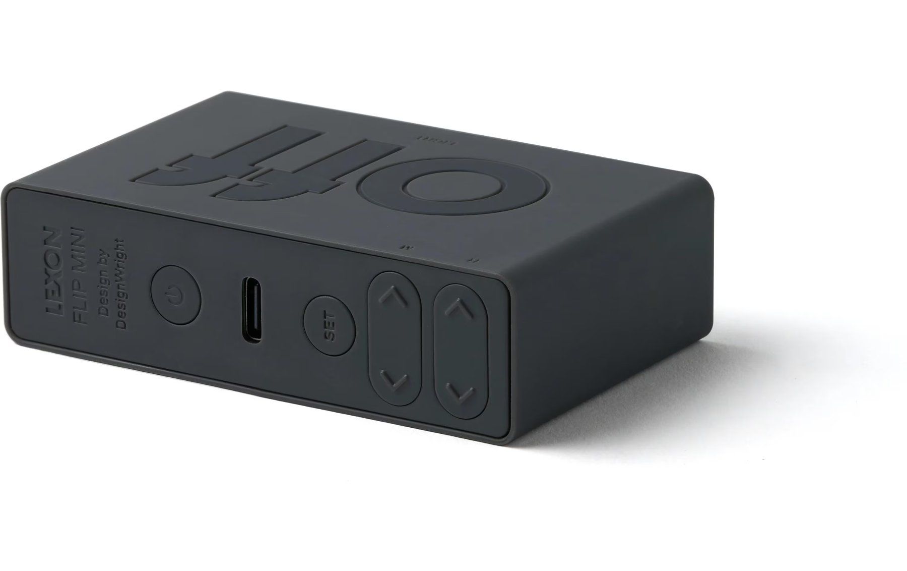Lexon Réveils: Lexon LCD-wecker Flip Mini Anthrazit - piffig – D'occasion à Unterkulm par klarton 3
