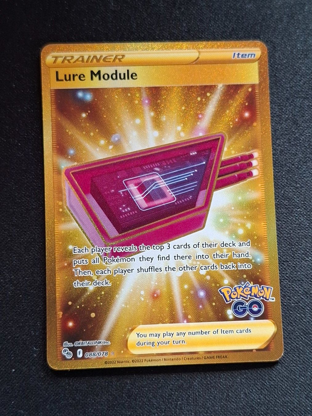 Pokémon Carte collezionabili: Pokemon Lure Module 088/078 Pokemon GO! – Nuovo (secondo la descrizione) da Gammen venduto da Karbax