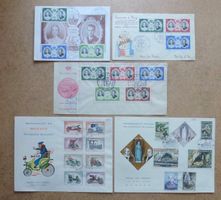Lot ++ 5 Stück interessante Belege von Monaco