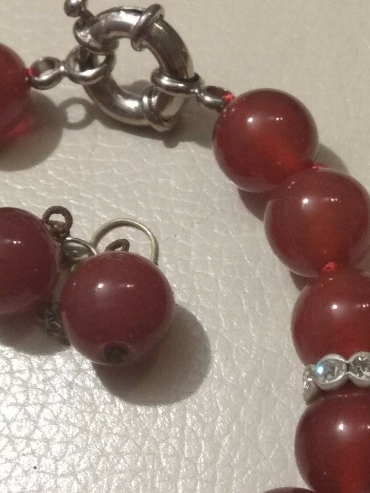 Catenine: Traumhaftes rotes Achat Perlen Set – Nuovo e nell'imballaggio originale da Münchenbuchsee venduto da Daniel0133 2