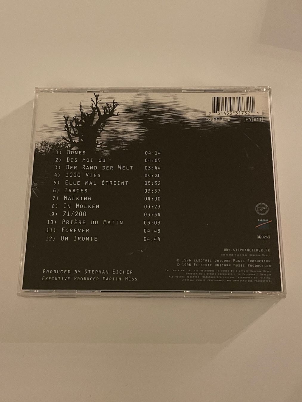 CD: Stephan Eicher - 1000 Vies CD 1996 – Usato da Sutz venduto da fx05 1