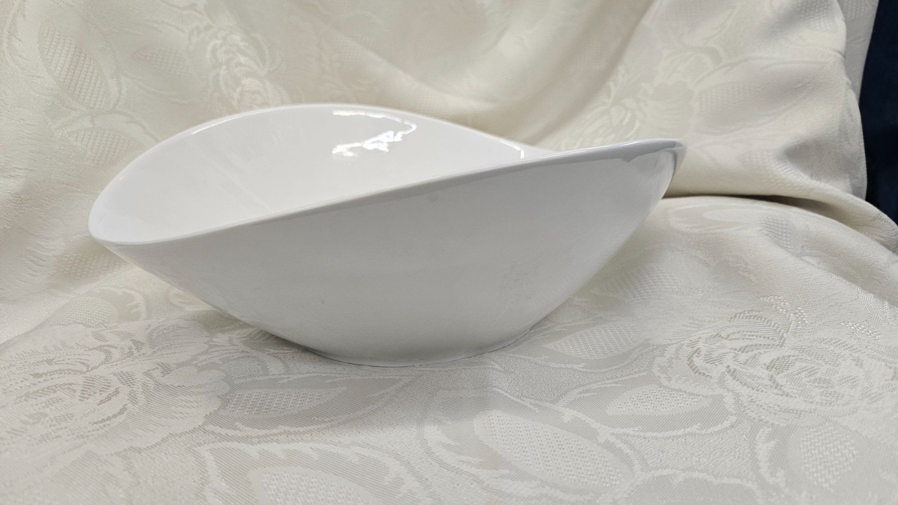 Schalen: Ciotola in ceramica bianca Maylea – Gebraucht aus Melano von H-Sara 1