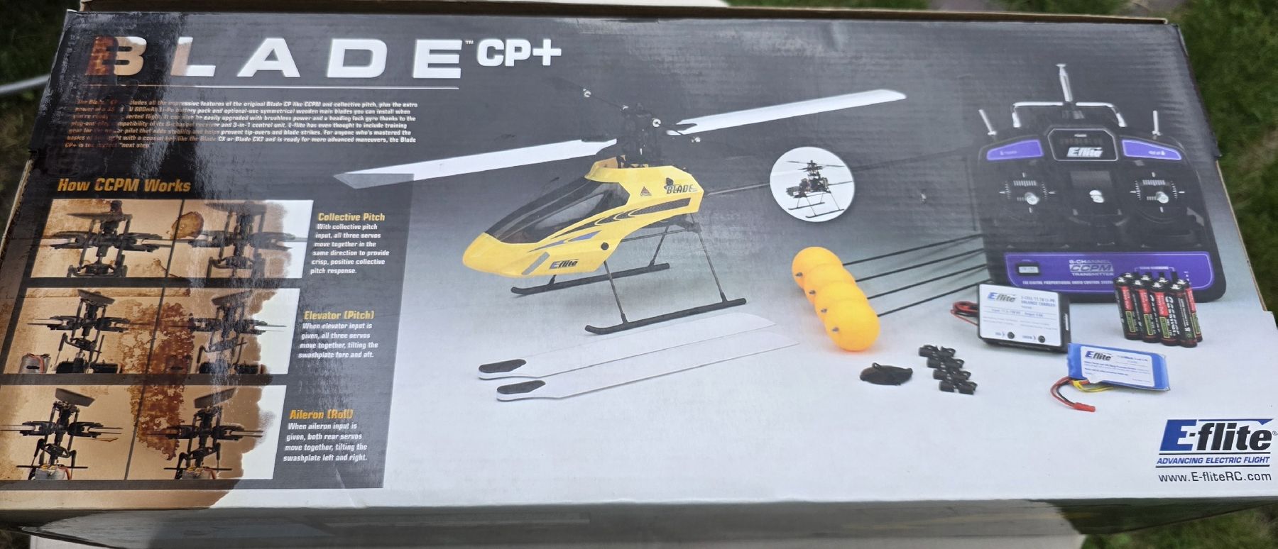 E-Flite RC Modellbau: E-flite Blade CP+ Heli mit Gebrauchsspuren – Defekt aus Schwanden GL von sasusy 6