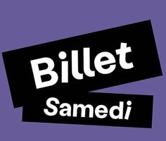 Billet Paleo Samedi