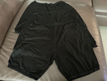 Schwarze Shorts und Leggings Set, Gr. 42/44, Sommer