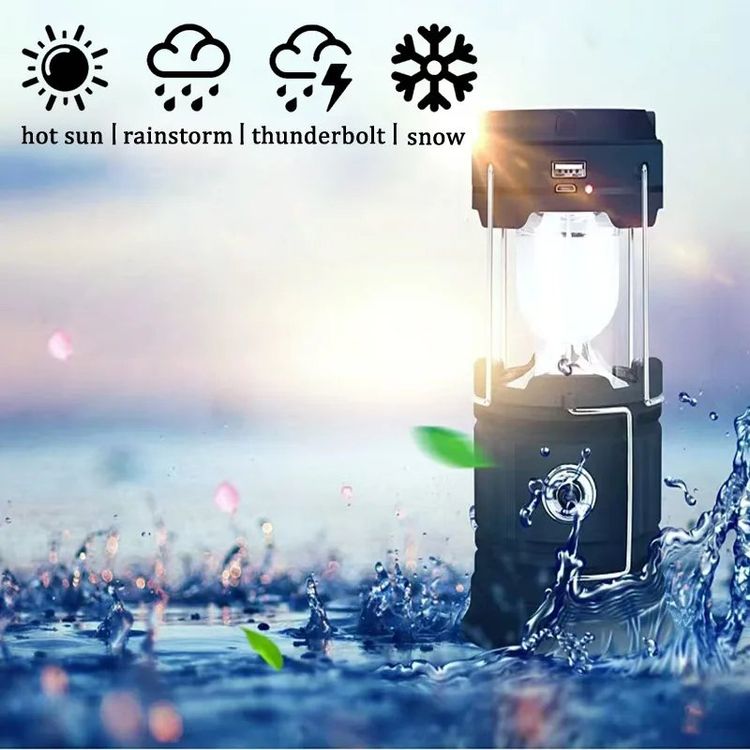 Lampen: ✅ NEU LED Campinglampe Solar Laterne – Neu und originalverpackt aus Wittenbach von ChinaDirekt3 3