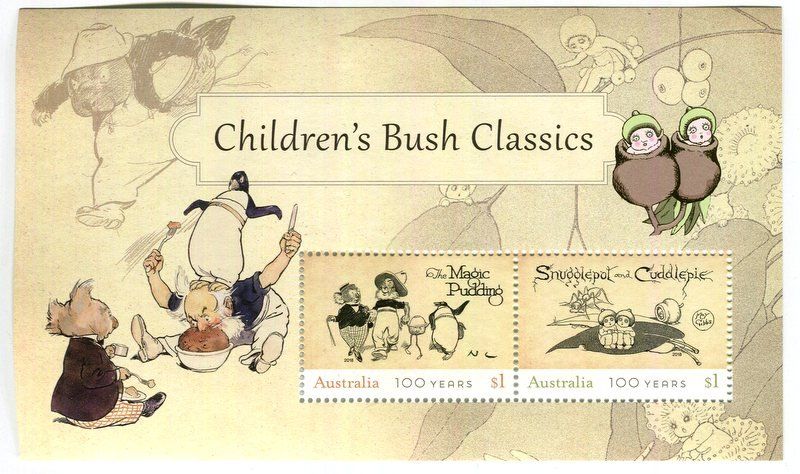 Alle Briefmarken: Block "Kinderbücher". Australien – Neu und originalverpackt aus Basel von Butsch5