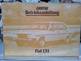 Betriebsanleitung Fiat 131Mirafiori von 1978,  sehr schön