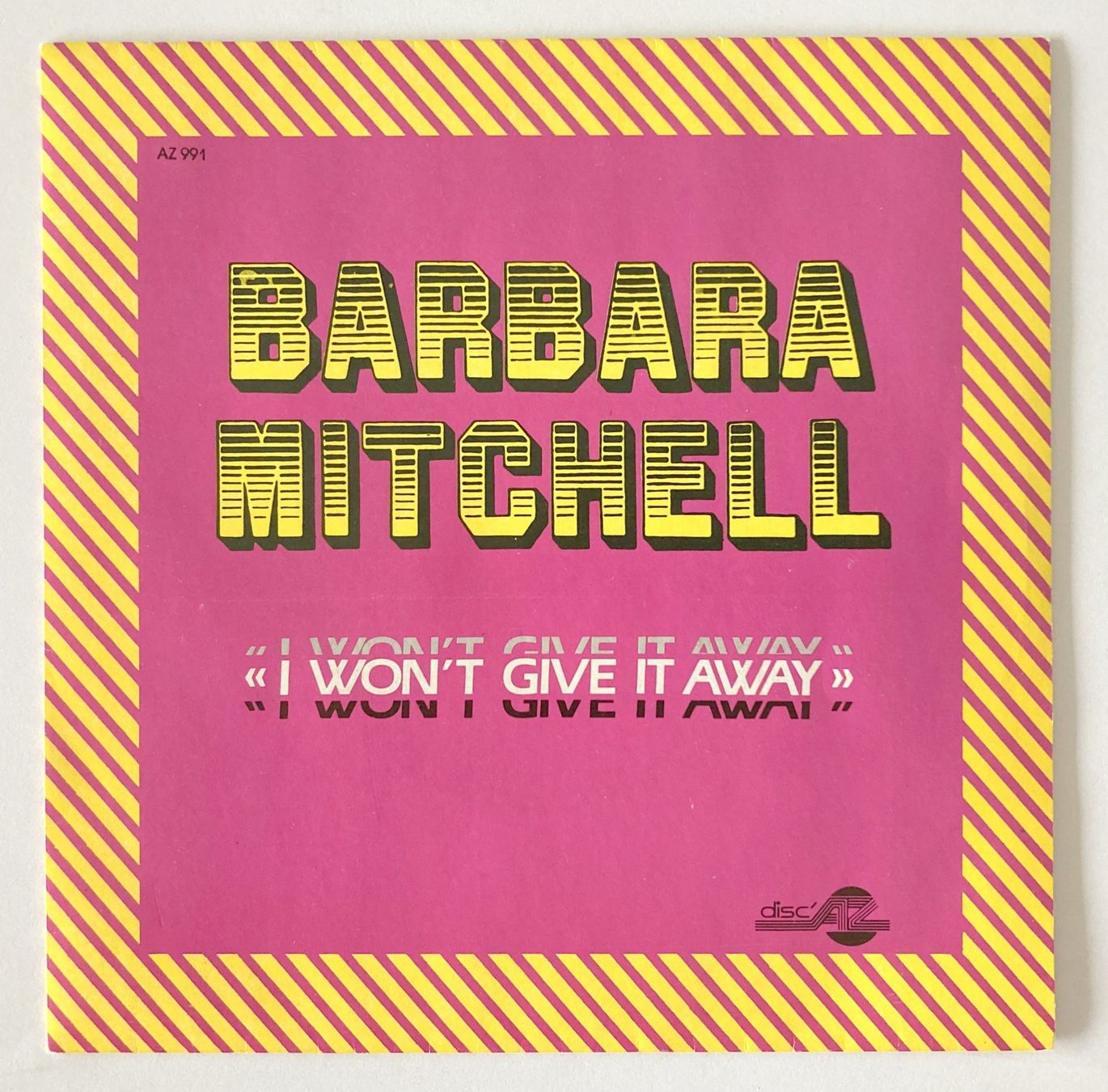 Vinyles: BARBARA MITCHELL - I WON'T GIVE IT AWAY – D'occasion à Bottens par hotter-than-hell