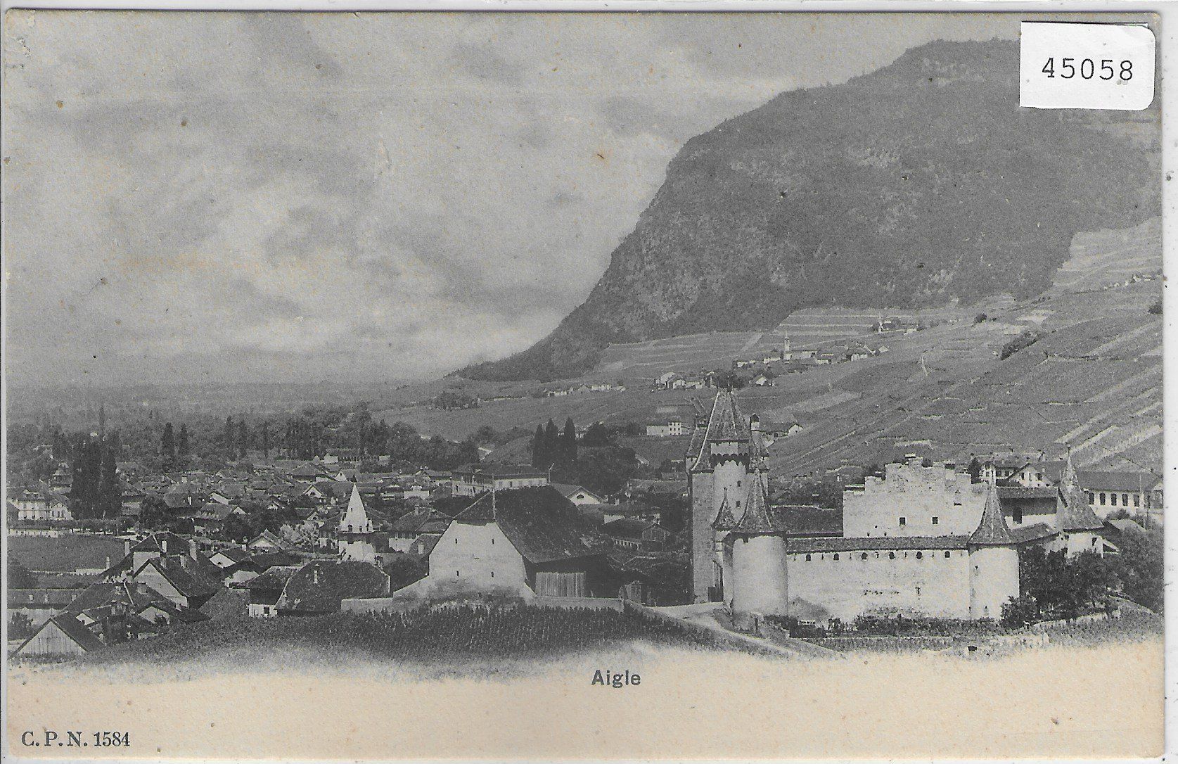 Cartes postales: Aigle - Vue generale – D'occasion à Ettingen par Kartenplanet