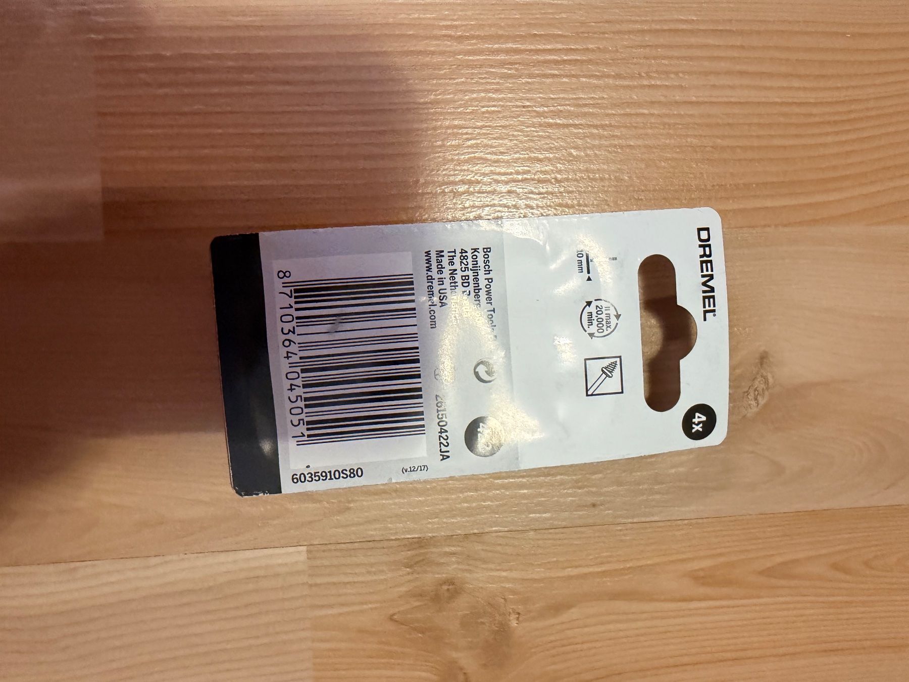 Dremel Tutti gli attrezzi: Dremel 422 Polierspitze 10mm 4er – Usato da Amriswil venduto da Trivet 1
