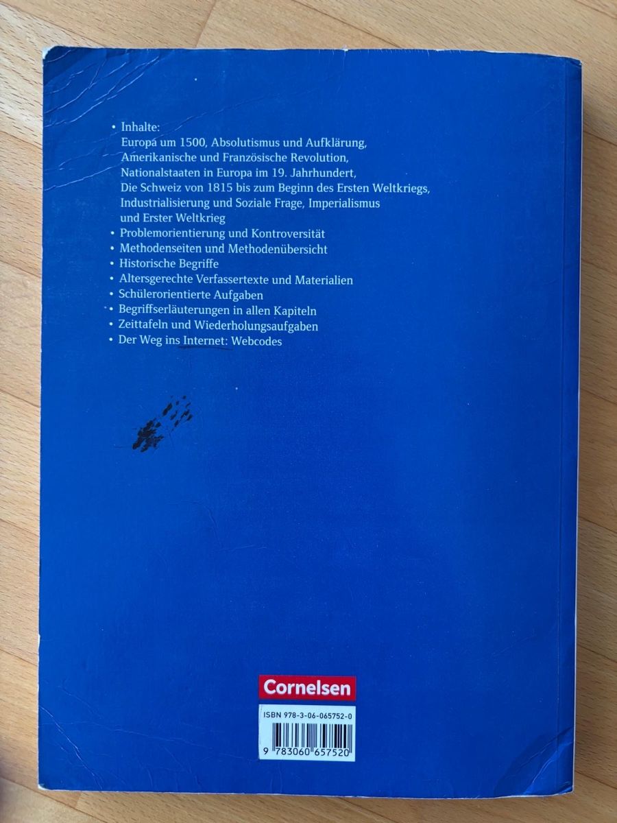 Livres: Schweizer Geschichtsbuch Neue Ausgabe 2 Cornelsen – D'occasion à Rafz par sk8_9v2s 2