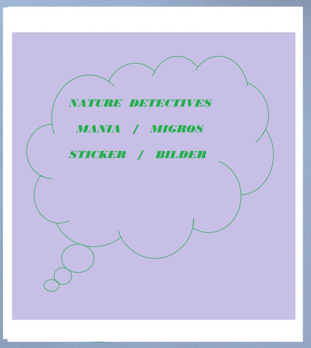 Migros Sammelbilder & Trading cards: NATURE DETECTIVES / MANIA MIGROS  Nr. 63 – Neu und originalverpackt aus Flumenthal von novbra