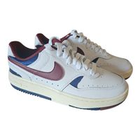 Nike Court Vision Low Sneaker weiss bordeaux blau neuwertig