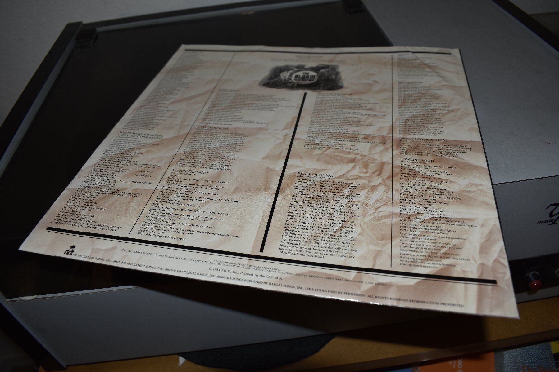 Schallplatten: The Alarm – Declaration MINT- top! – Gebraucht aus Pfaffhausen von mono_rec 8