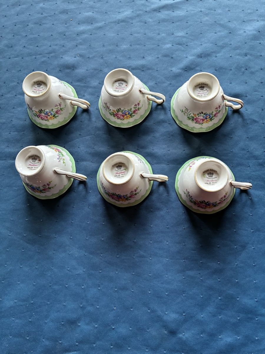 Royal Albert Geschirrsets: Royal Albert Kaffeeservice “Prudence” – Gebraucht aus Dornach von Rosengarten 4