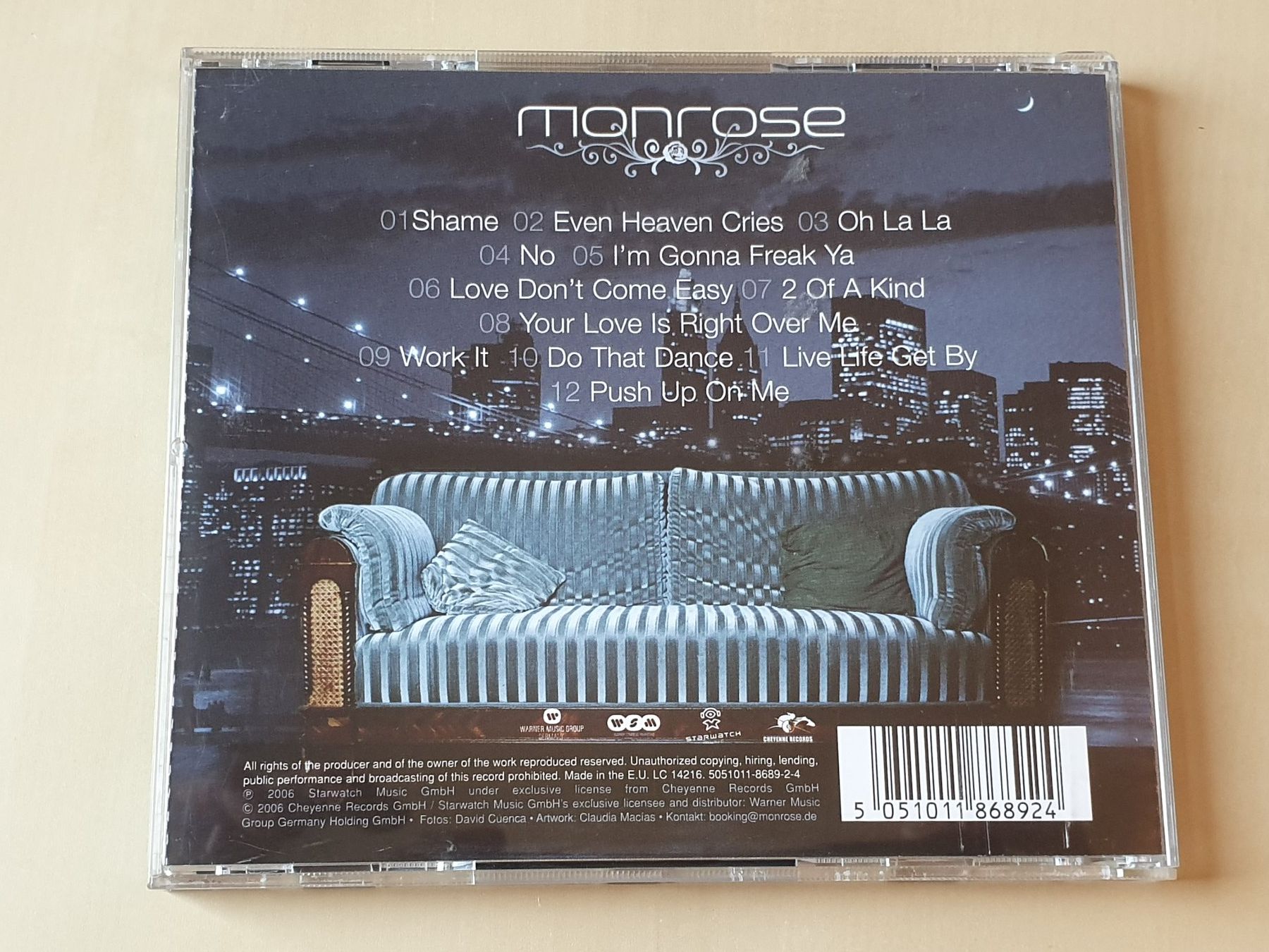 CDs: Monrose Temptation – D'occasion à Stansstad par collectorsshop 1