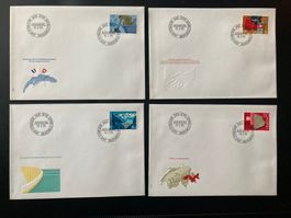 FDC-Satz Werbemarken II 1985