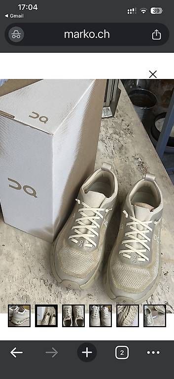 Chaussures femmes: On Cloudtilt Moon 38 come nueve  – D'occasion à Minusio par www_6ybt 4