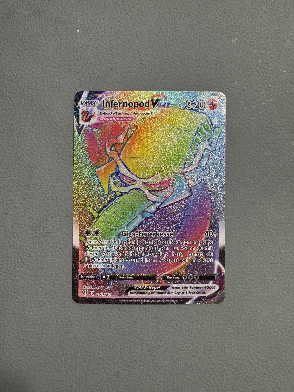 Pokémon Cartes à collectionner: Infernopod Vmax DE - Near Mint – Neuf (Voir description) à Horgen par ric_tz6s