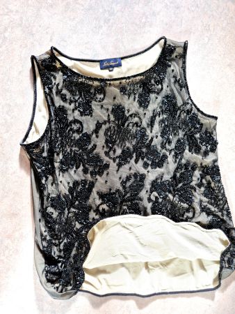 TOP PAILETTEN XL 44 46 LUISA SPAGNOLI FESTTAGE SILVESTER