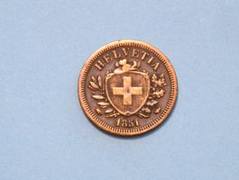 1 Rappen 1851