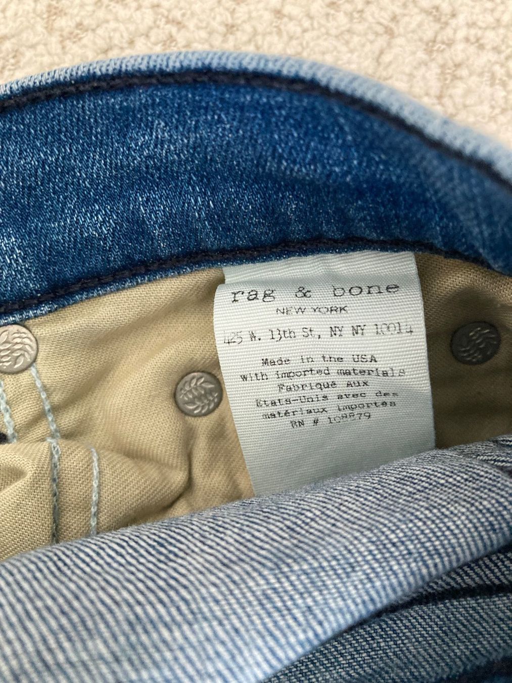 Jeans: RAG & BONE Jeans, Gr. 28, super bequem! – Usato da Zürich venduto da elegantissima2 6